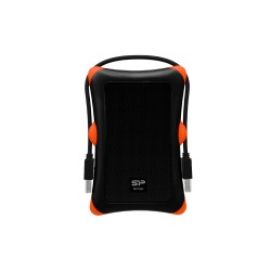 Silicon Power Armor A30 2.5-inch Shockproof SATA Hard Drive Enclosure Black